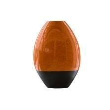 Vase en arc biColoure orange